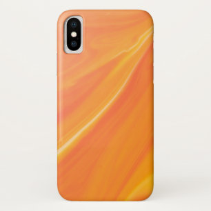 Elegant Orange Marble Case-Mate iPhone Case