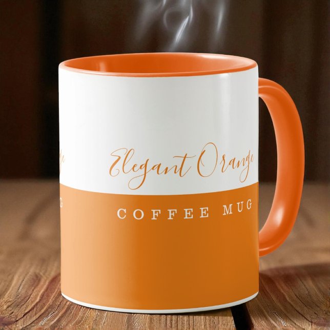 Elegant Orange Mug (Creator Uploaded)