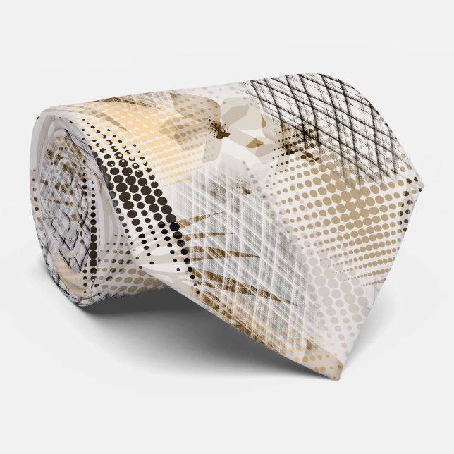 Elegant orchid pattern . tie (Rolled)