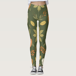 Elegant Organic Leggings - Natural Elements Design