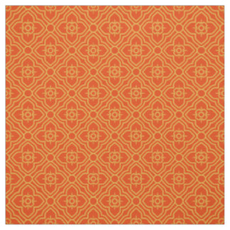 Elegant Oriental Floral Thai Style Asian Pattern Fabric