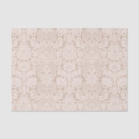 Elegant Ornate Cream Victorian Damask