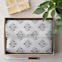Elegant Ornate Wedding Tissue Paper