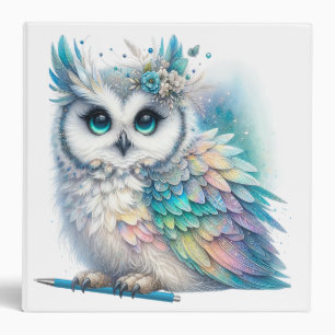Elegant Owl Theme Binder 1 See Back