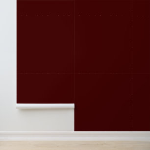 Elegant oxblood wine solid plain simple classic wallpaper