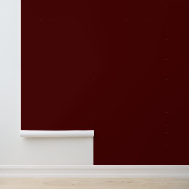 Elegant oxblood wine solid plain simple classic wallpaper (Application)