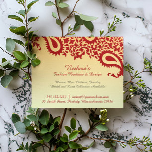 Elegant Paisley Design Flyer Template