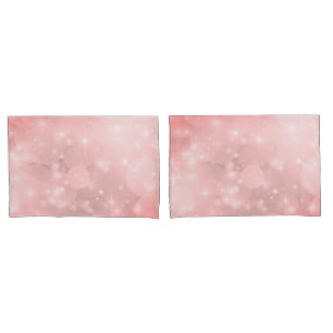 Elegant Pale Pink Sparkly design Pillowcase