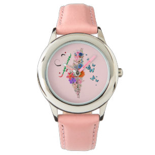 Elegant Palestine Watch with Flower Map. stop wars