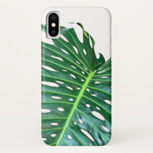 Elegant Palm Leaf tropical jungle rainforest leaf Case-Mate iPhone Case
