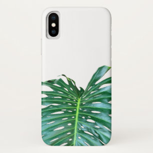 Elegant Palm Leaf tropical jungle rainforest leaf Case-Mate iPhone Case