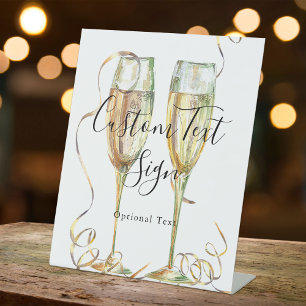 Élégant panneau central du parti