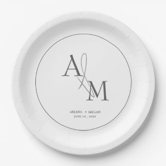 Elegant Paper Plates | Personalized Party Style