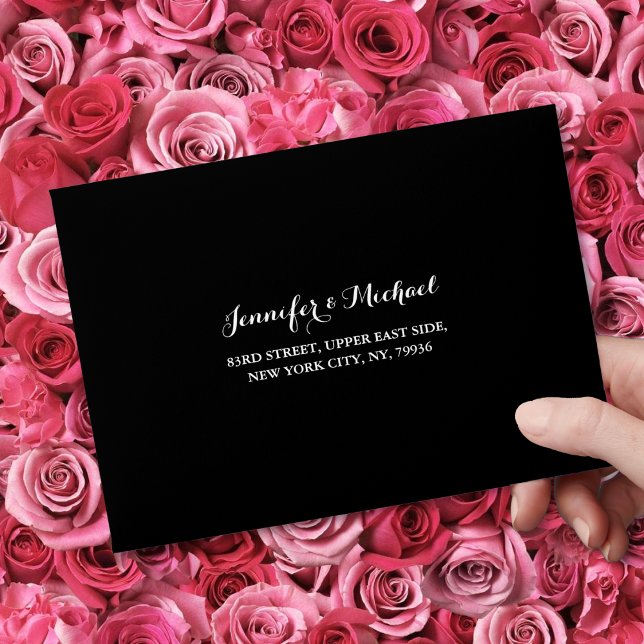 Elegant Party Event Wedding RSVP Return Address Envelope (Elegant Party Event Wedding RSVP Return Address Envelope)