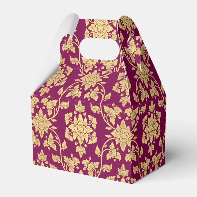 Elegant Party Favour Gift Box Customizable Colour (Front Side)