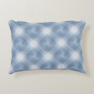 Elegant Pastel Blue - Unique Pattern Accent Pillow