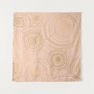 Elegant pastel colour with spider web seamless pat tapestry