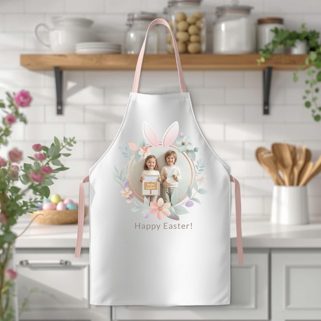 Elegant Pastel Easter Photo Apron (Creator Uploaded)