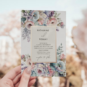 Elegant Pastel Garden Floral Wedding