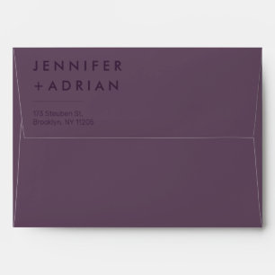 Elegant Pastel Minimal ﻿Modern Envelope