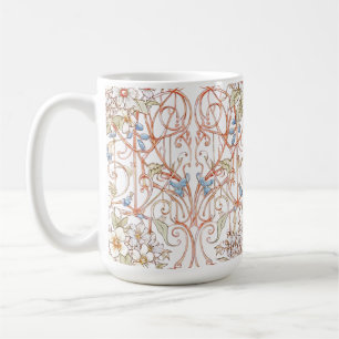 Elegant Pastel Vintage Floral Coffee Mug