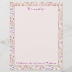 Elegant Pastel Watercolor Abstract Personalize