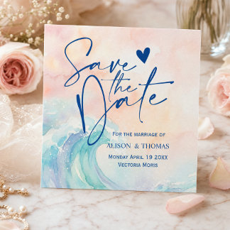 Elegant Pastel Watercolor Invitation | Soft Blush