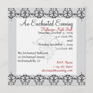 Elegant Patteern 4 Invitation