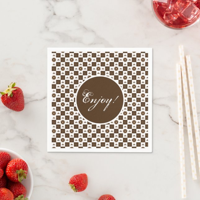 Elegant Pattern Design Napkin (Insitu)