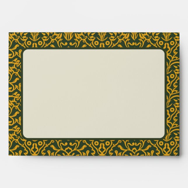 Elegant, Pattern English Regency Regencycore style Envelope (Front)