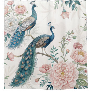 Elegant Peacock Floral Vintage (6)