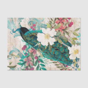 Elegant Peacock Tissue Paper