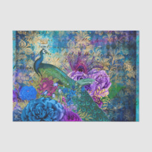 Elegant Peacock Tissue Paper