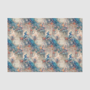 Elegant Peacock Tissue Paper