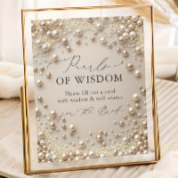 Elegant Pearls of Wisdom Bridal Shower