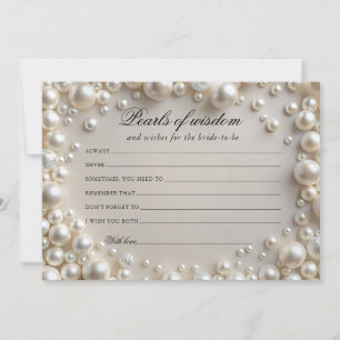 Elegant Pearls of Wisdom Card