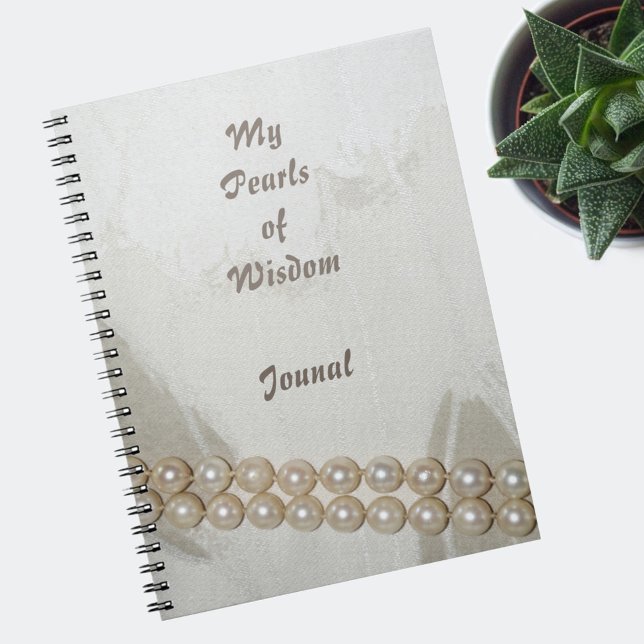 Elegant Pearls of Wisdom Journal (Creator Uploaded)