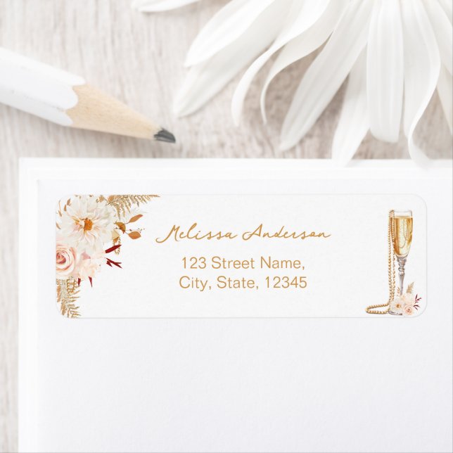 Elegant Pearls & Prosecco Bridal Shower Return (Insitu)