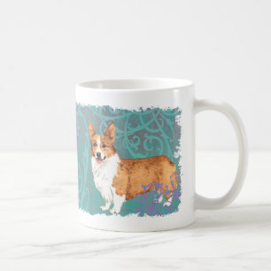 Elegant Pembroke Welsh Corgi Coffee Mug