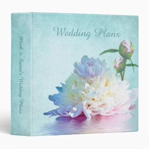 ELEGANT PEONIES COLLECTION - WEDDING PLANS BINDER