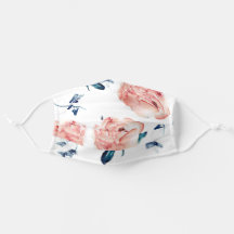 Elegant Peony Mask