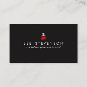 Elegant Perfume Business Card
