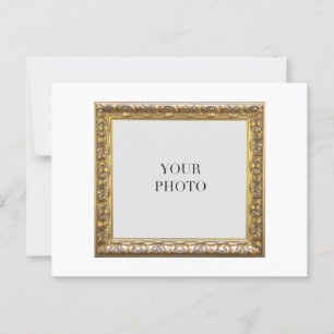 Elegant Personal Photo Frame Postcard