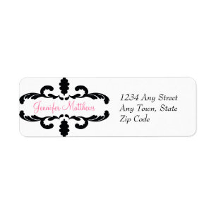 Elegant Personalized Address Label