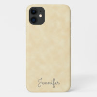 Elegant Personalized Antique Parchment