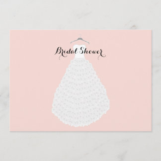 Elegant personalized bridal shower invitation