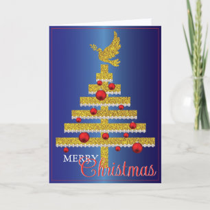 Elegant Personalized Christmas Card