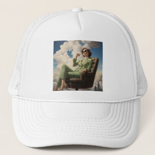 Elegant Personalized Custom Modern simple Trucker Hat