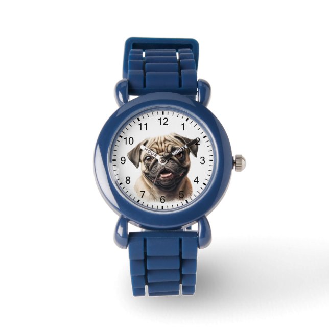 Elegant Personalized Custom Photo Add Your Own  Watch (Front)