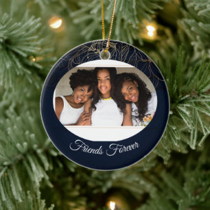 Elegant personalized friendship day ornament